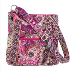 Vera Bradley "Very Berry Paisley" Hipster Crossbody